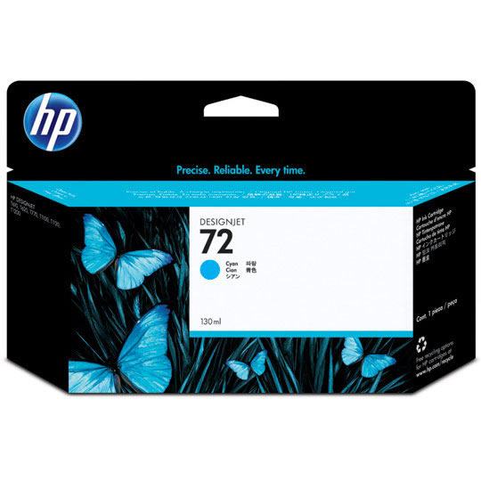 CARTUCHO DE TINTA CIAN HP 72 .130ML HP 72 130ML CYAN INK CARTRIDGE