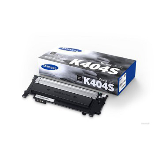 HP clt-k404s black toner cartridge.