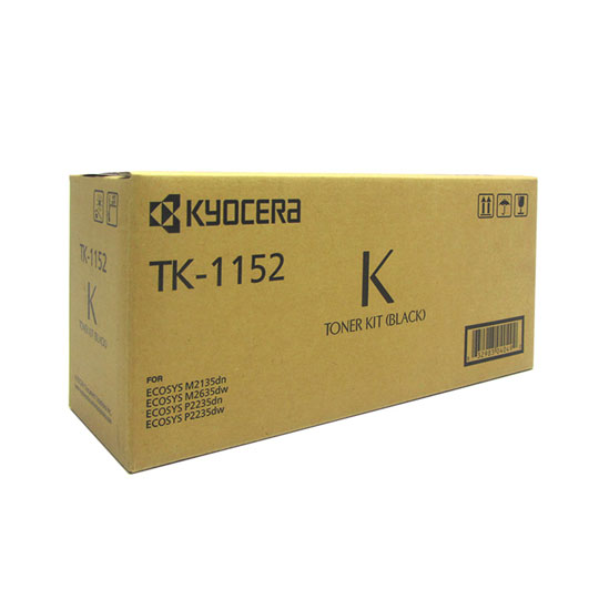 Toner Kyocera TK-1152 negro.