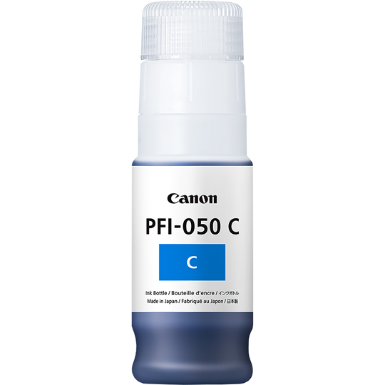BOTELLA DE TINTA CIAN A BASE DE PIGMENTOS (70 ML)