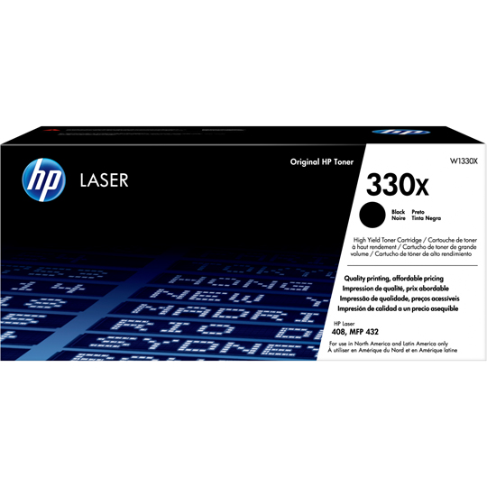 HP 330X BLK ORIGINAL LASER TONER CRTG