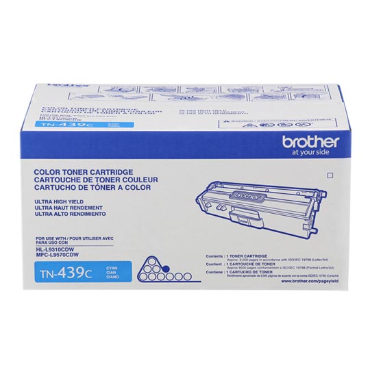Tóner Brother Color Cian de Ultra Alto Rendimiento TN439C