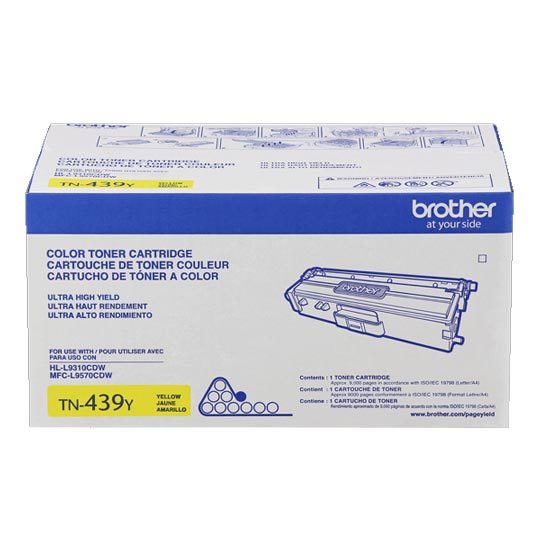 Tóner brother color amarillo de ultra alto rendimiento TN439Y