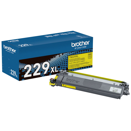 Toner Brother de alto rendimiento, amarillo, 3000 paginas, TN229XLY