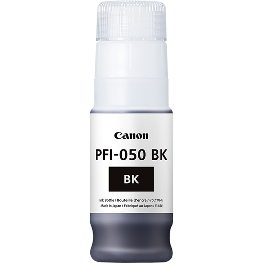 Botella de Tinta Negra a Base de Pigmentos (70 Ml)