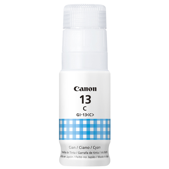 BOTELLA DE TINTA GI-13. IMPRESIONES DE ALTA CALIDAD CON LA TINTA CHROMA LIFE 10