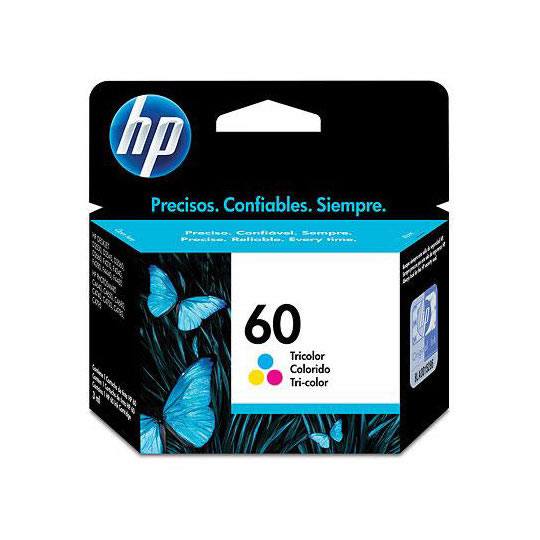 Cartucho de tinta tricolor HP 60.