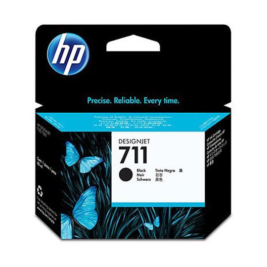 HP 711 de 80ML Cartucho de Tinta Negra para HP Designjet T120 y HP Designjet T5