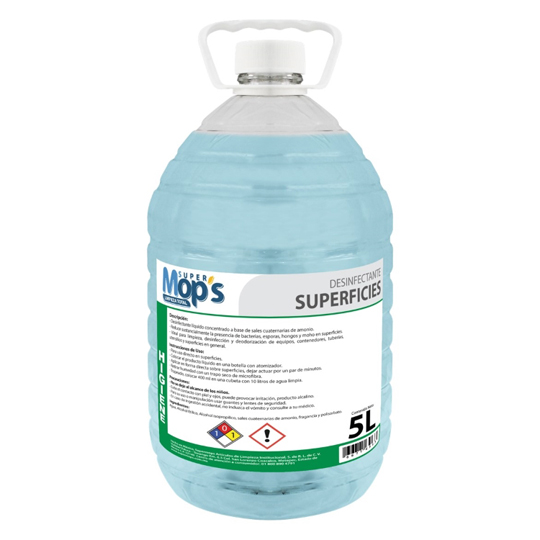 Desinfectante para superficies de 5 Lt..