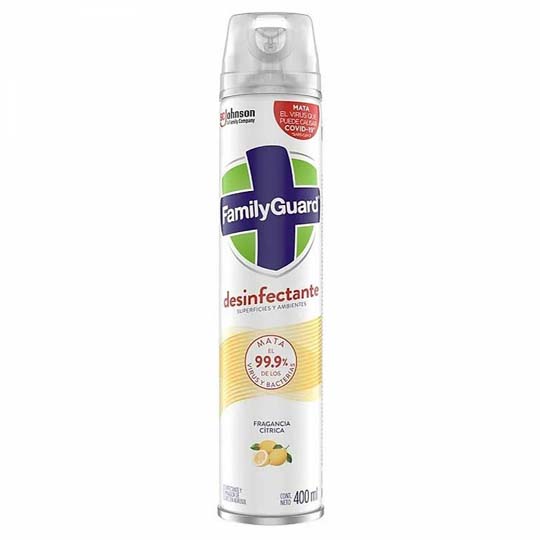 Family Guard Aerosol Desinfectante 400 M