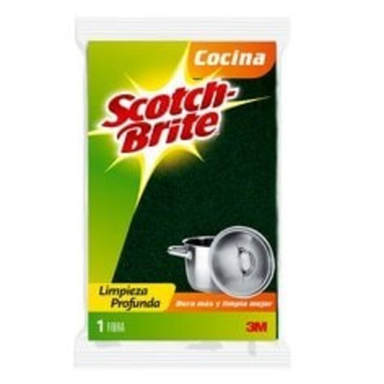 Fibra verde Scotch-brite 3M tamaño grande (10.7x150mm)