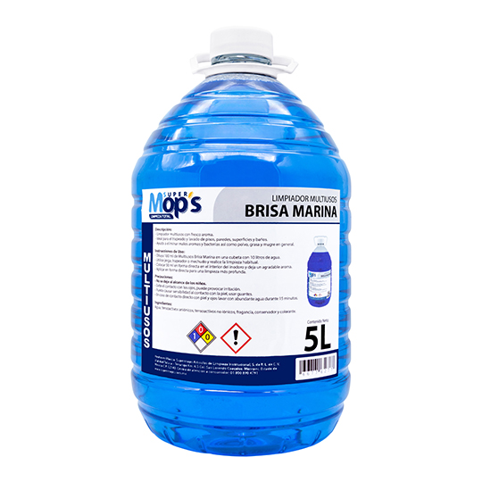Limpiador multiusos Super mops aroma brisa marina 5 Lt.