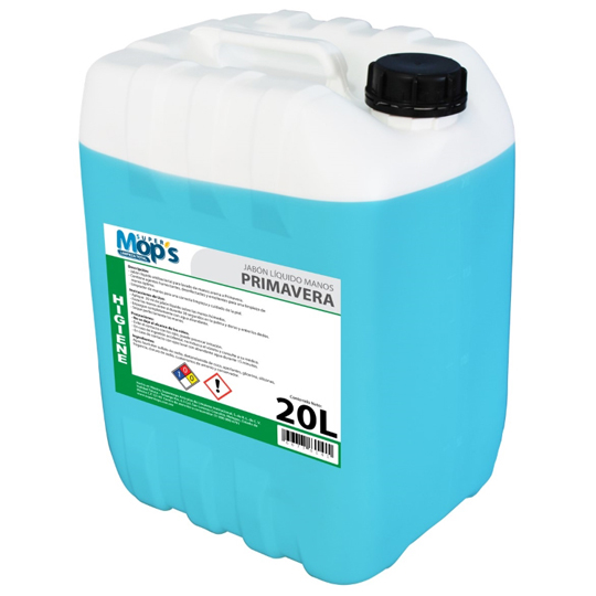 Jabon para manos Super mops aroma primavera 20 Lt.
