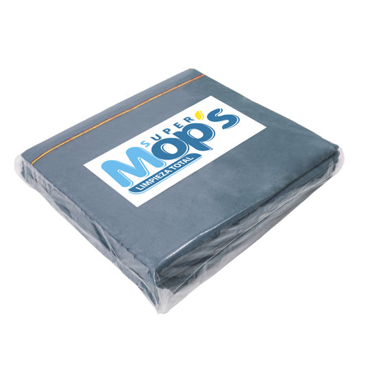Franela Super mops color gris.