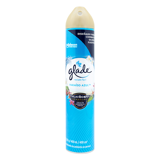 Aerosol paraiso azul Glade 400 ml.