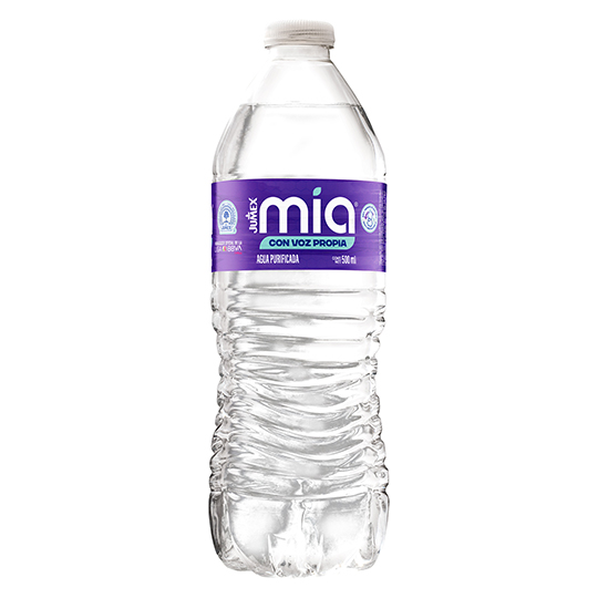 Agua natural Mia Jumex 500 ml C/24 pzas