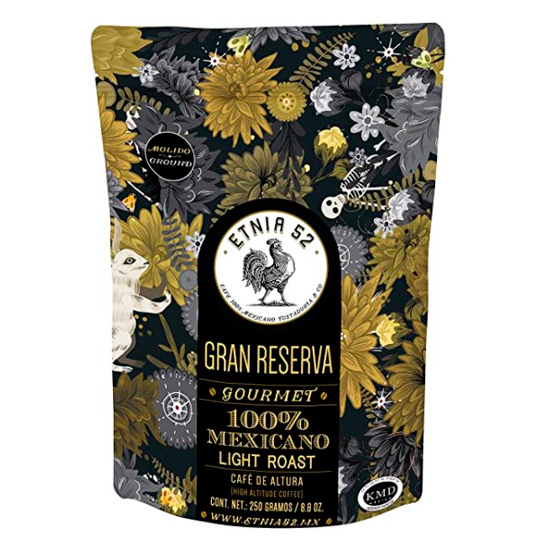 Café molido y tostado etnia 52 gran reserva gourmet 454 gr