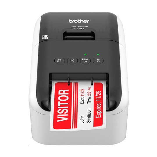 Etiquetadora Brother Profesional de Altavelocidad QL800