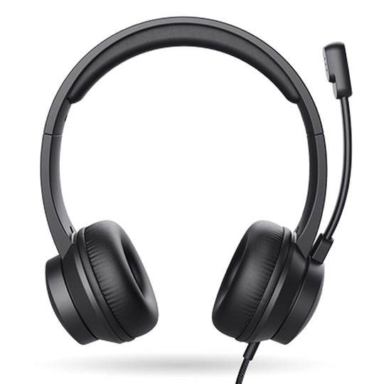 Audífono Brobotix 406054 de diadema con micrófono usb