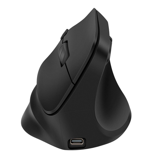 Mouse inalámbrico STEREN Rf vertical multidispositivo con batería recargable