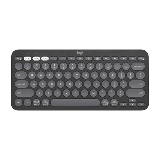 Teclado Logitech Pebble Keys 2 K380s Inalámbrico Grafito (Español)