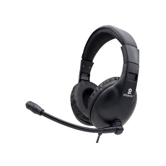 Audífono diadema Brobotix c/micro acolchada