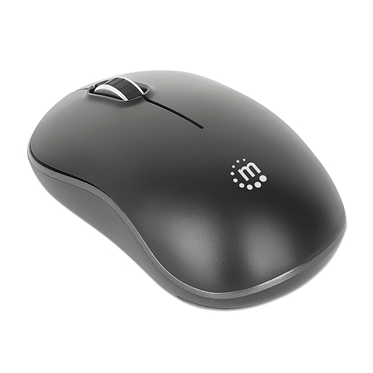 Mouse Optico Inalambrico 3 botones 2.4G Negro