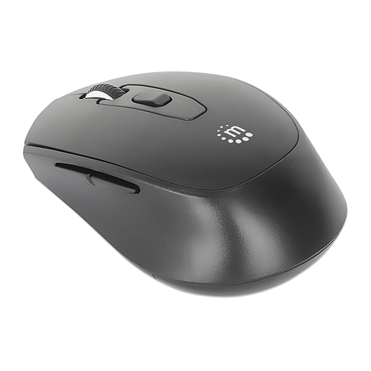 Mouse Optico Inalambrico 6 botones 2.4G Negro
