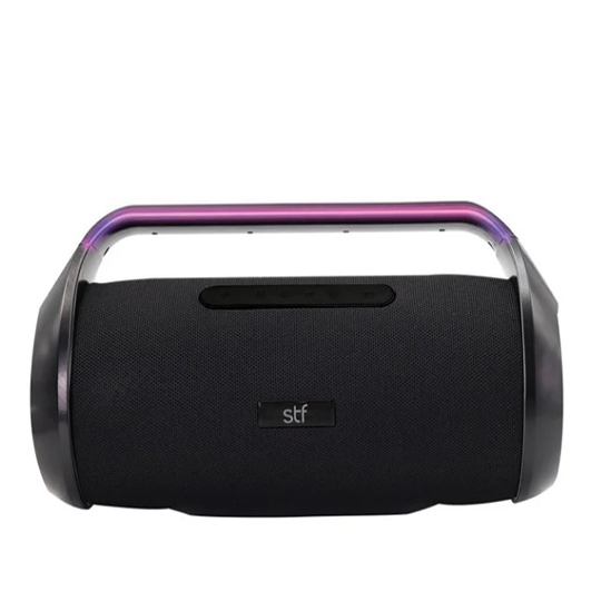 Bocina inalámbrica STF modelo Hoss 3.5" con luz RGB y función TWS