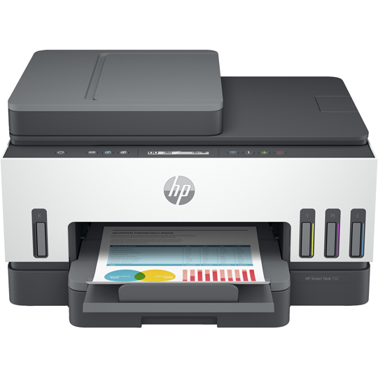 Multifuncional HP de tinta continua smart tank 750
