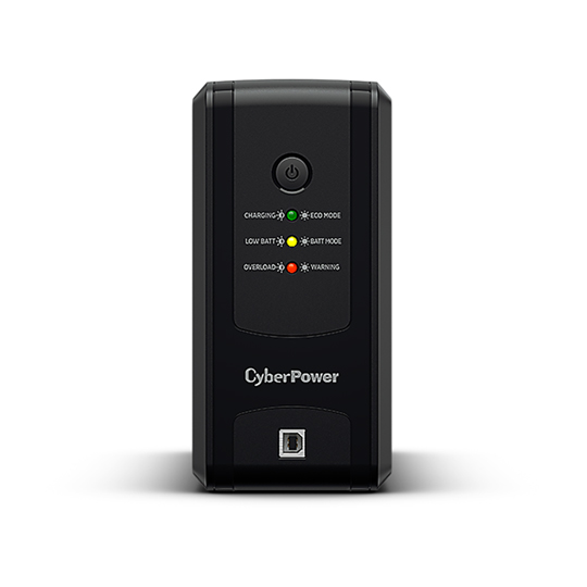 NO BREAK 750VA 375W CON REGULADOR DE VOLTAJE, 8 NEMA 5-15R, CON RESPALDO DE BAT