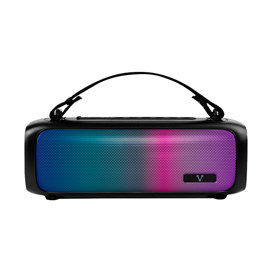 Bocina Vorago BSP-260 bluetooth /USB/3.5mm/luz RGB/tws/16w rms hasta 7 hrs