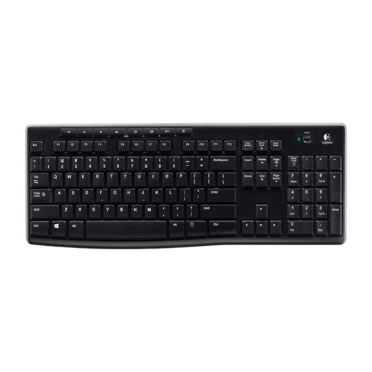 Teclado Logitech K270 Inalámbrico Negro.