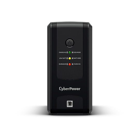 1000VA/500W CON REGULADOR DE VOLTAJE (AVR), 8 NEMA 5-15R, 4 CON RESPALDO DE BA