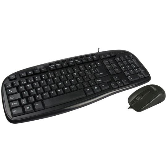 Kit Balance: Teclado y Mouse Alámbricos