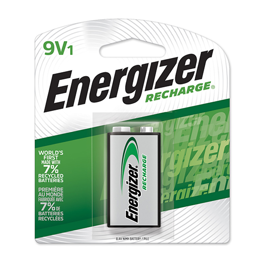 Pila recargable Energizer 9v blíster de 1 pza