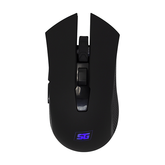 Mouse Vorago start the game MO-600, inal,2400DPIs,6 botones,recargable,USB negro