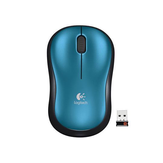 Mouse Logitech M185 Inalámbrico Azul.