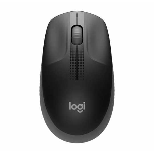 Mouse Logitech M190 Inalámbrico Ambidiestro Negro
