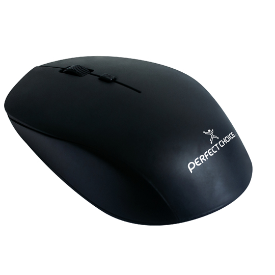 Mouse Perfect Choice inalámbrico root pro negro