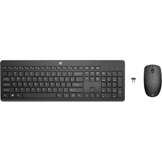Kit teclado y mouse inalámbricos HP 235.