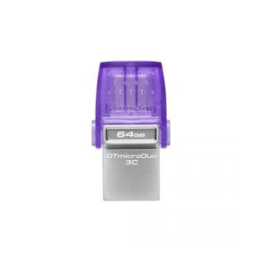Memoria USB Kingston Datatraveler Microduo 3C, 64GB, USB A/C