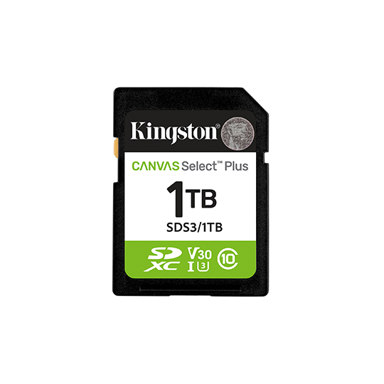 1TB SDXC Canvas Select Plus Gen3 150MB/s C10 UHS-I U3 V30