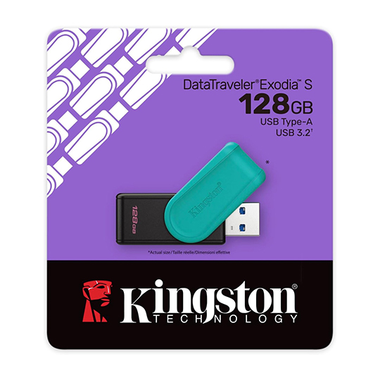 Kingston usb 128GB data traveler exodia s 32.2