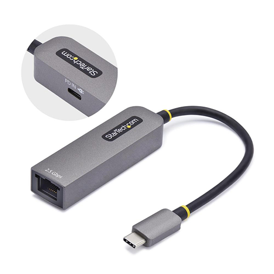 Adaptador de red USB tipo C a ethernet externo USB C 2 5 G
