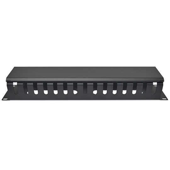 Organizador horizontal 19" 2U metalico