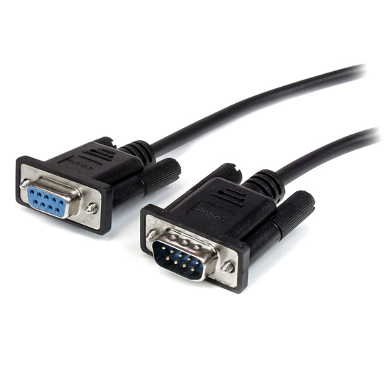 Cable Startech serial rs232 video db9 2mmh negro