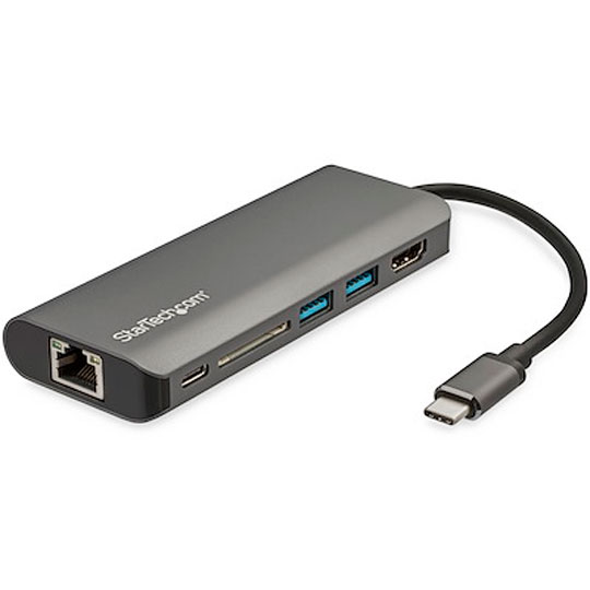 Adaptador Startech multipuertos HDMI lector sd