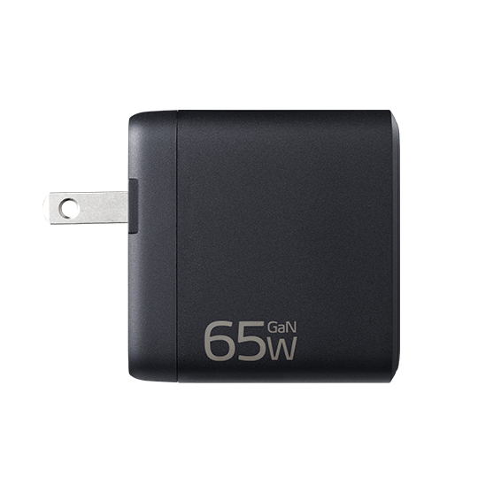 Adata Cargador de Pared, 65W, 1x USB-A, 2x USB-C, Negro