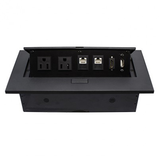 Caja de mesa Brobotix RJ45 CAT 6 HDMI USB v2.0